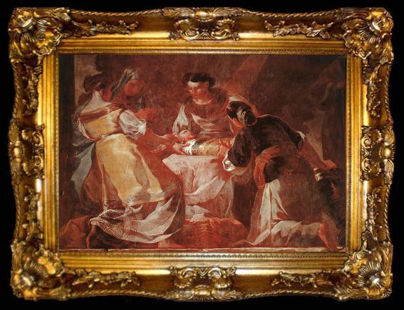 framed  Francisco de Goya Birth of the Virgin, ta009-2